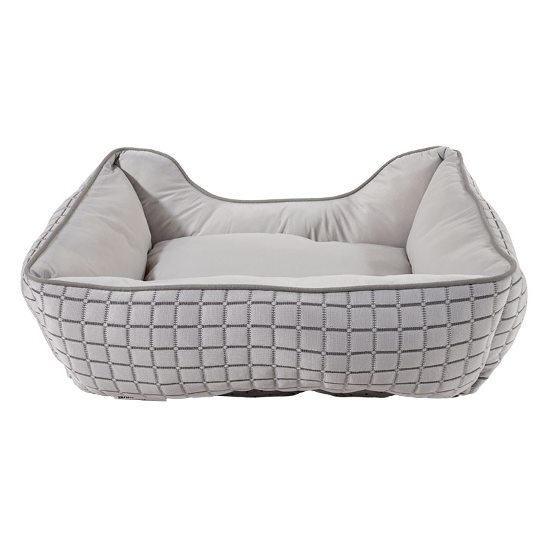 強冷感ペットベッド Sサイズ 45×35×14cm グレー