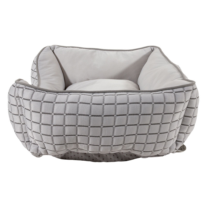 強冷感ペットベッド Sサイズ 45×35×14cm グレー