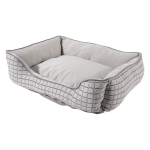強冷感ペットベッド Mサイズ 55×45×14cm グレー