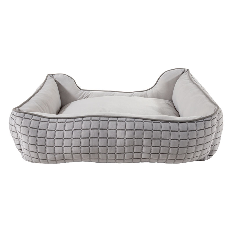 強冷感ペットベッド Mサイズ 55×45×14cm グレー