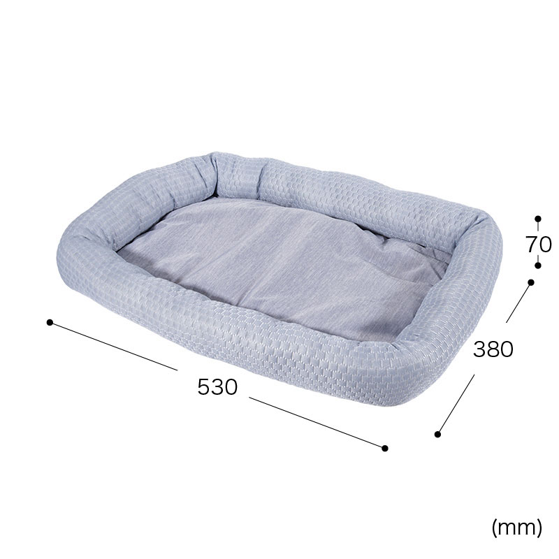 冷感ペットマット Sサイズ 53×38×7cm パープル