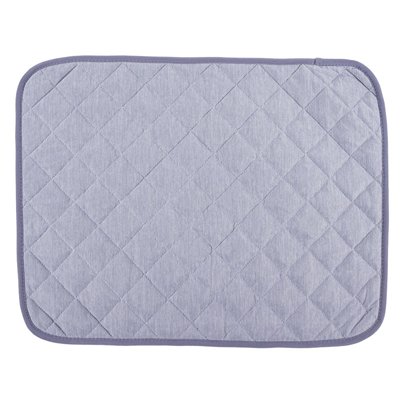 冷感リバーシブルマット 45×60cm ブルー