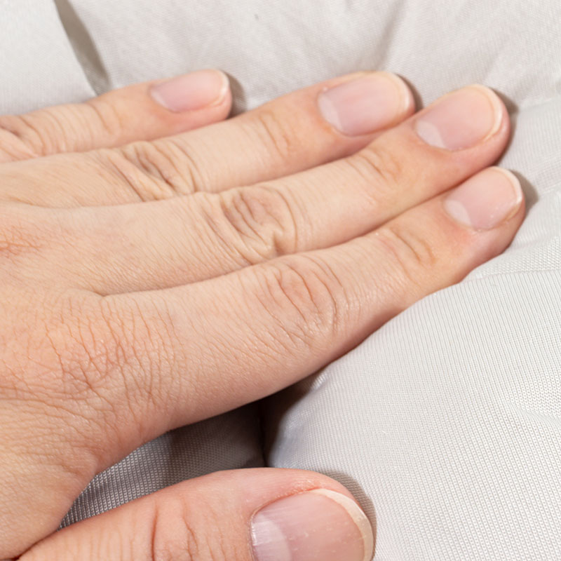 ひんやり丸形ペットベッド Sサイズ 40×27×15cm グレー