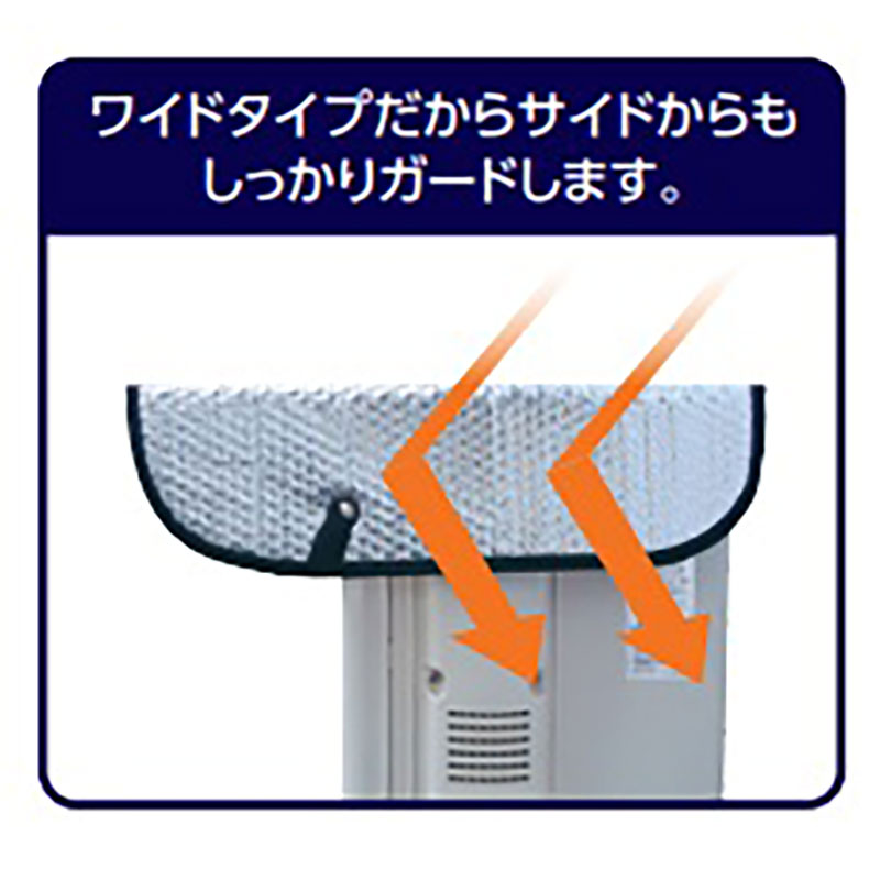 エアコン室外機遮熱パネル ワイドサイズ