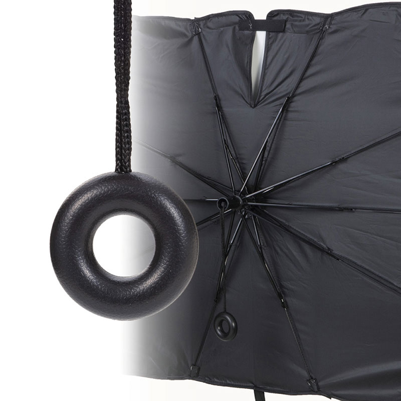 キズがつきにくい 傘型フロントシェード M 軽自動車｜普通車用 約幅125×高さ65cm