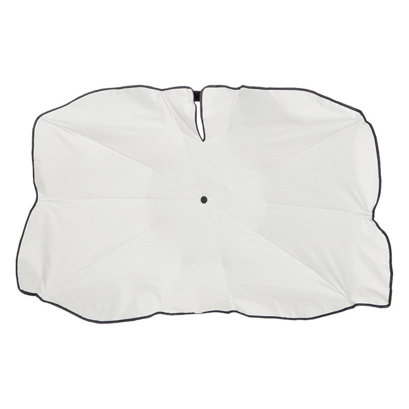 車内の温度が上がりにくい 傘型フロントシェード M 軽自動車｜普通車用 約幅125×高さ65cm