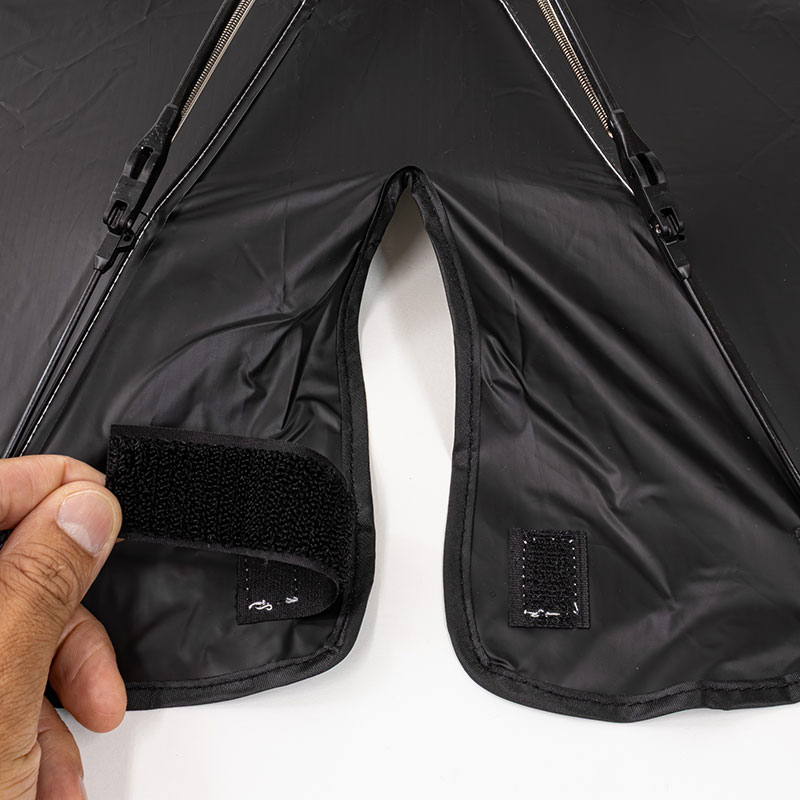 車内の温度が上がりにくい 傘型フロントシェード M 軽自動車｜普通車用 約幅125×高さ65cm