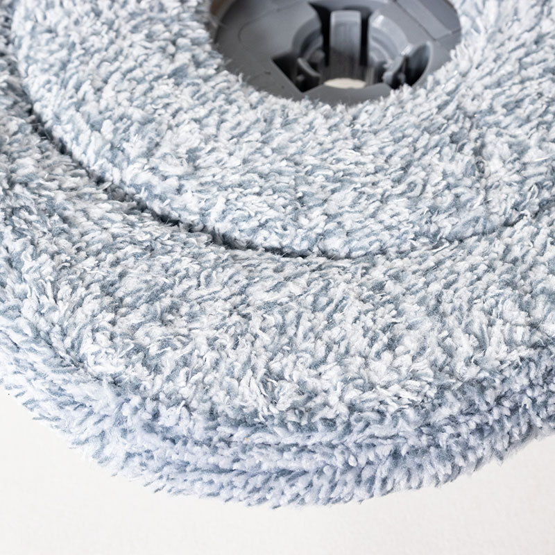 【お取り寄せ商品】ずっとキレイな水で洗える 回転モップ 2枚組