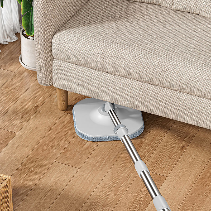 【お取り寄せ商品】ずっとキレイな水で洗える 回転モップ 2枚組