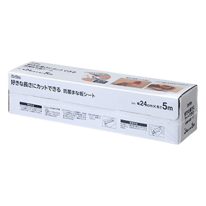 好きな長さにカットできる 抗菌まな板シート 24cm×5m