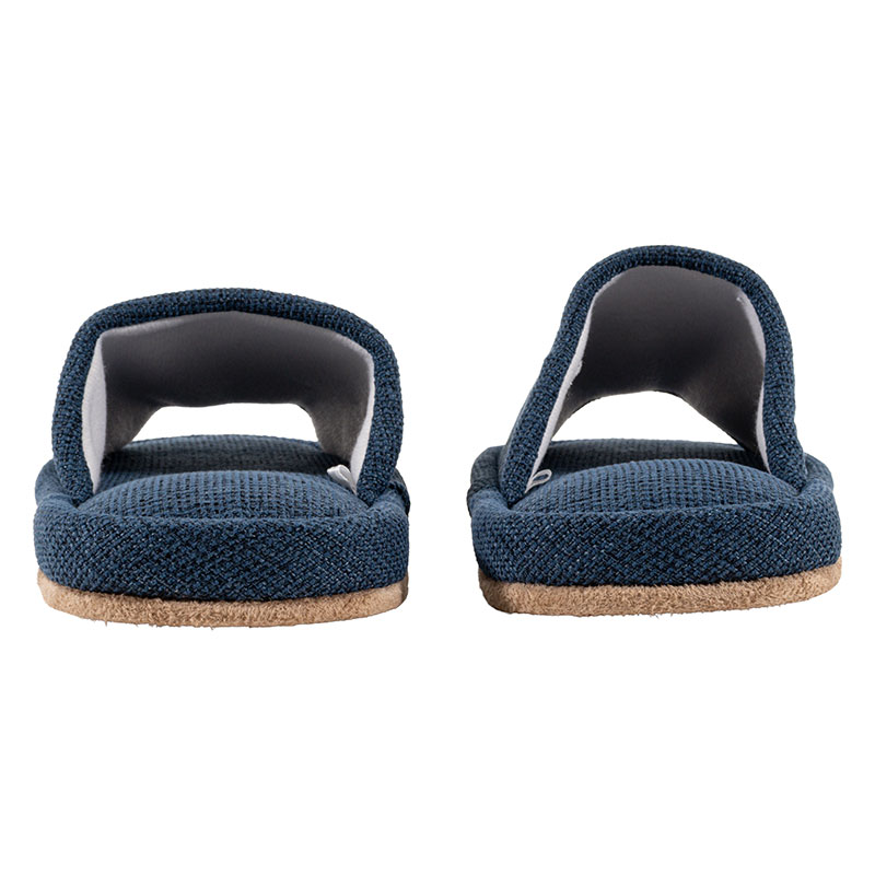 スリッパ 無地 M(23-25cm)ネイビー