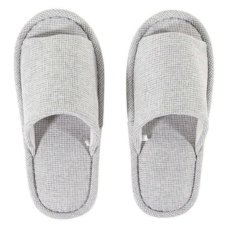 スリッパ 無地 M(23-25cm)グレー