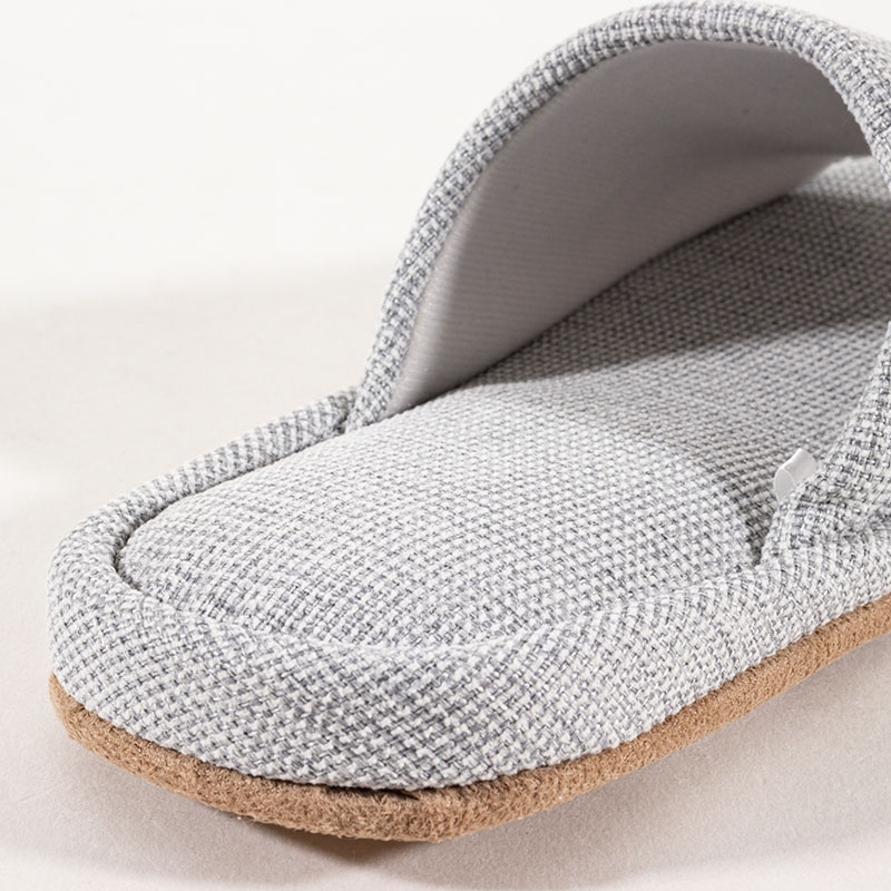 スリッパ 無地 M(23-25cm)グレー