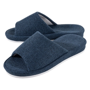 フィットするスリッパ M(23-25cm)ネイビー