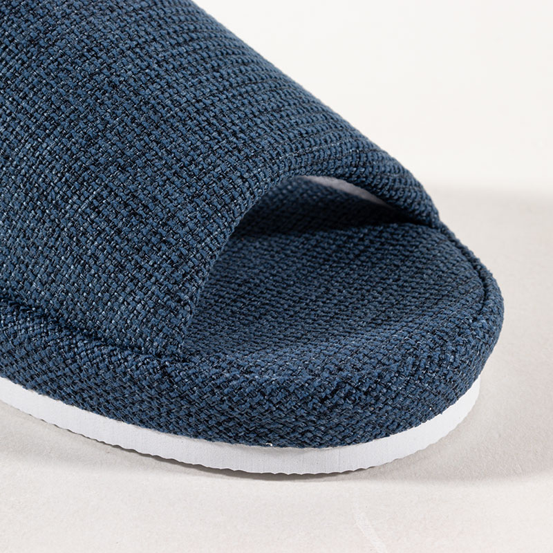 フィットするスリッパ M(23-25cm)ネイビー