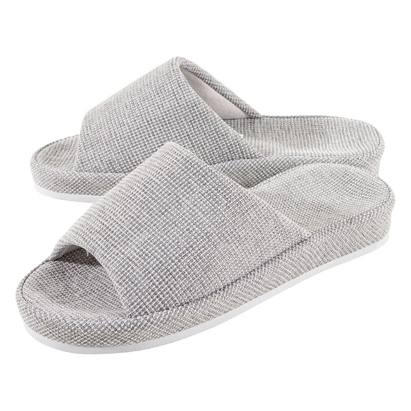 フィットするスリッパ M(23-25cm)グレー