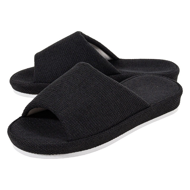 フィットするスリッパ L 約25-27cm ブラック