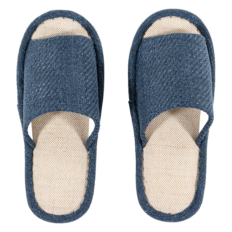 綿スリッパ フリー 24-26cm ネイビー