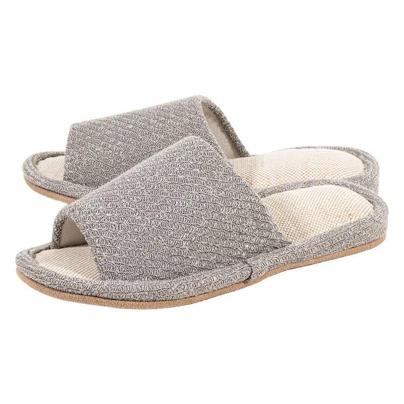 綿スリッパ フリー 24-26cm グレー