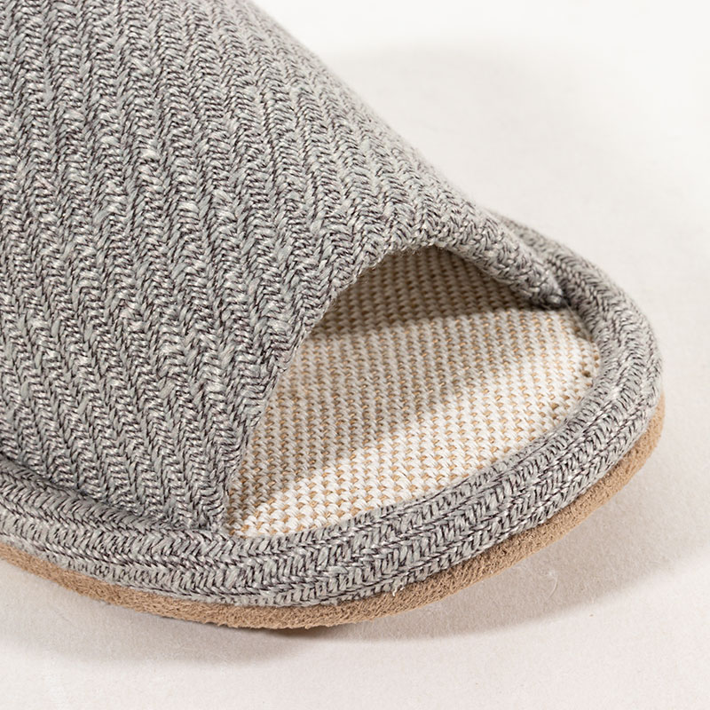 綿スリッパ フリー 24-26cm グレー