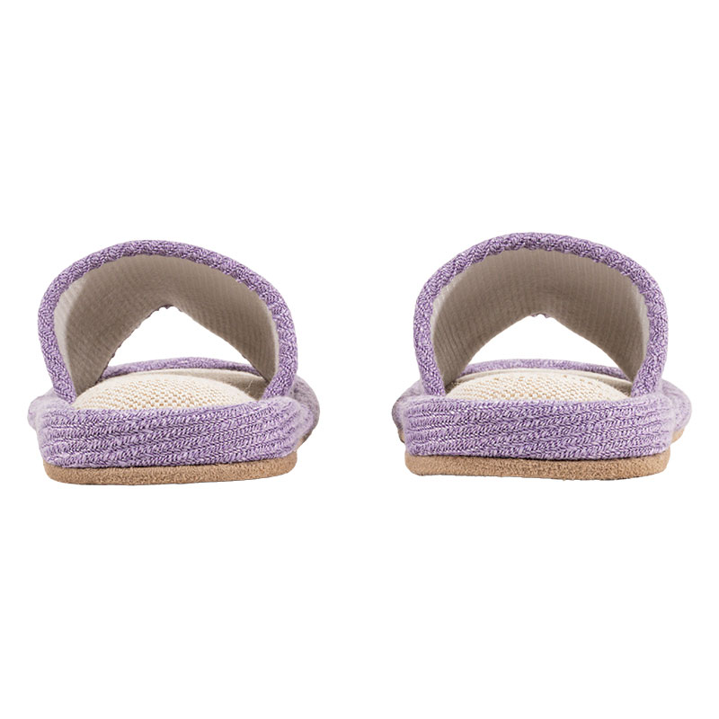 綿スリッパ フリー 24-26cm パープル