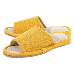 綿スリッパ フリー 24-26cm イエロー