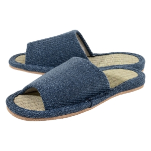 い草スリッパ フリー 24-26cm ネイビー