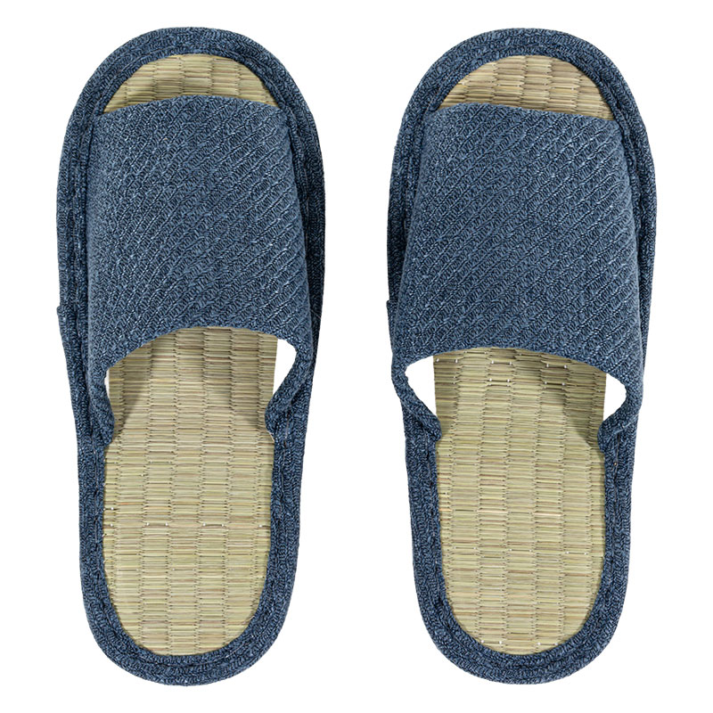 い草スリッパ フリー 24-26cm ネイビー