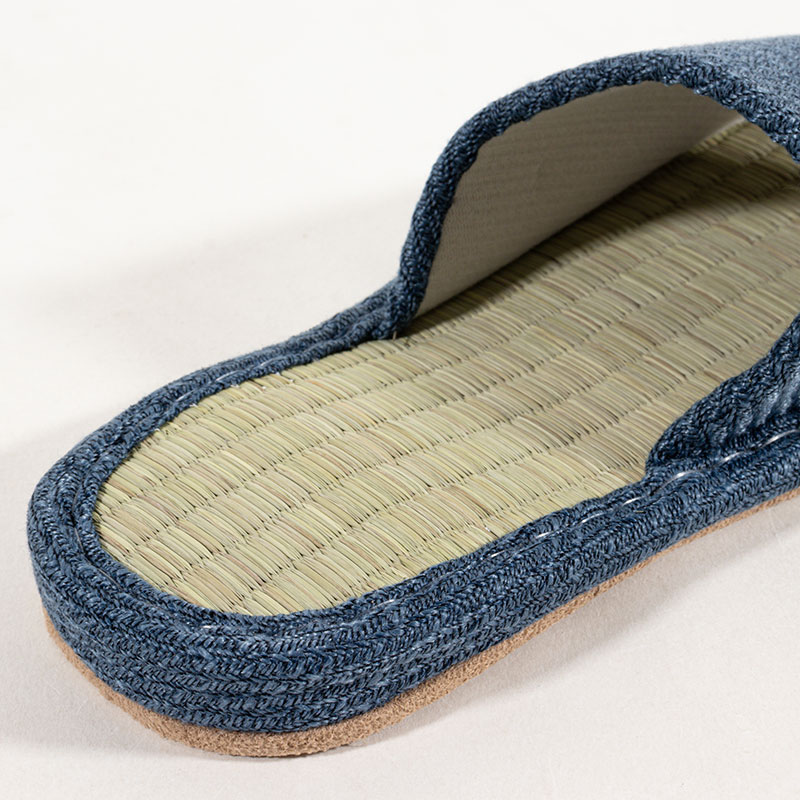 い草スリッパ フリー 24-26cm ネイビー