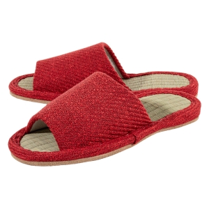 い草スリッパ フリー 24-26cm レッド