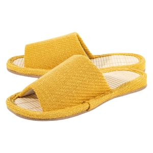 竹スリッパ フリー 24-26cm イエロー