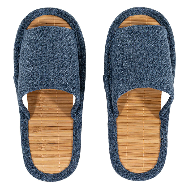 竹スリッパ フリー 24-26cm ネイビー