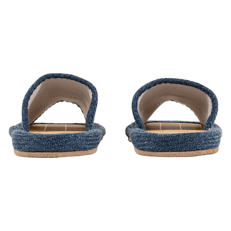 竹スリッパ フリー 24-26cm ネイビー