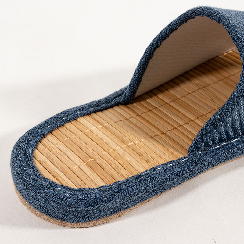 竹スリッパ フリー 24-26cm ネイビー