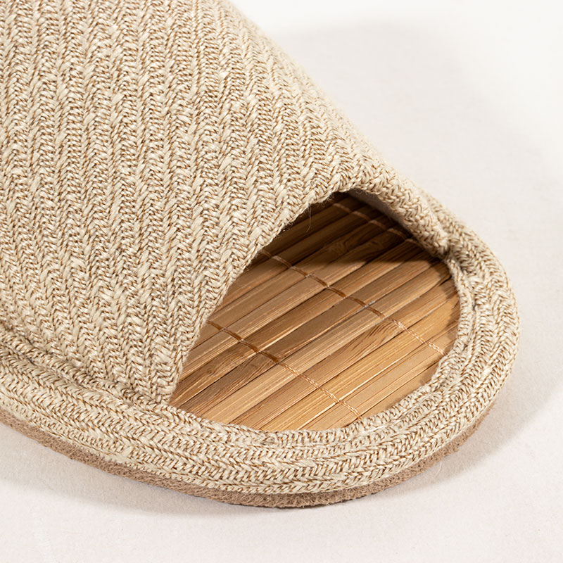 竹スリッパ フリー 24-26cm ベージュ