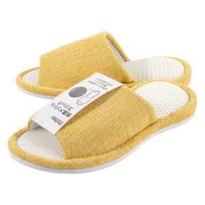 快適メッシュスリッパ M(23-25cm)イエロー