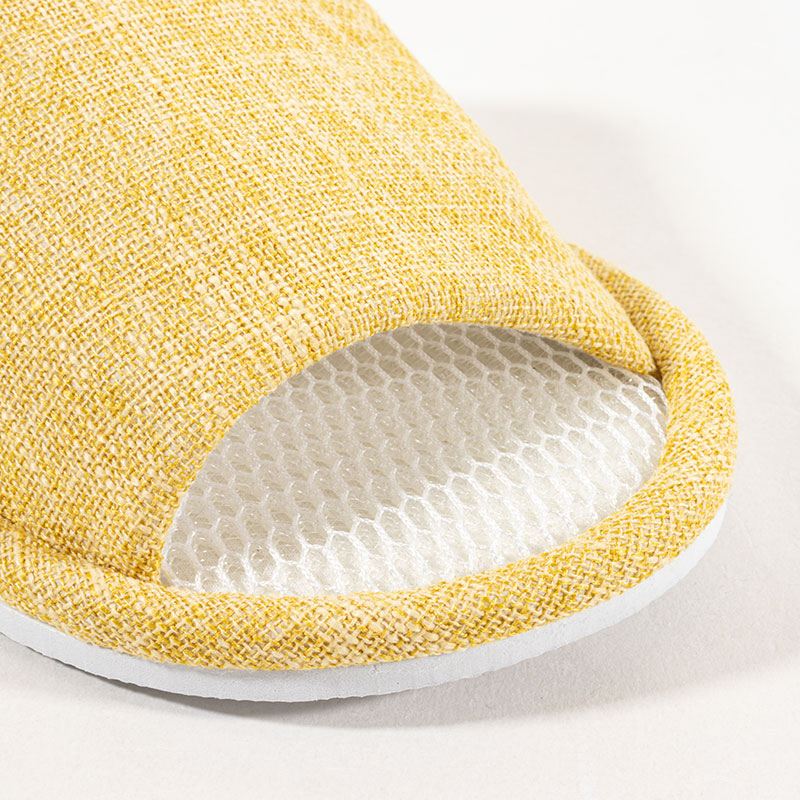 快適メッシュスリッパ M(23-25cm)イエロー