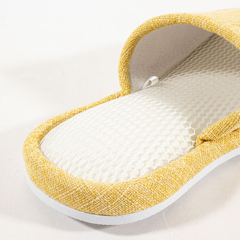 快適メッシュスリッパ M(23-25cm)イエロー