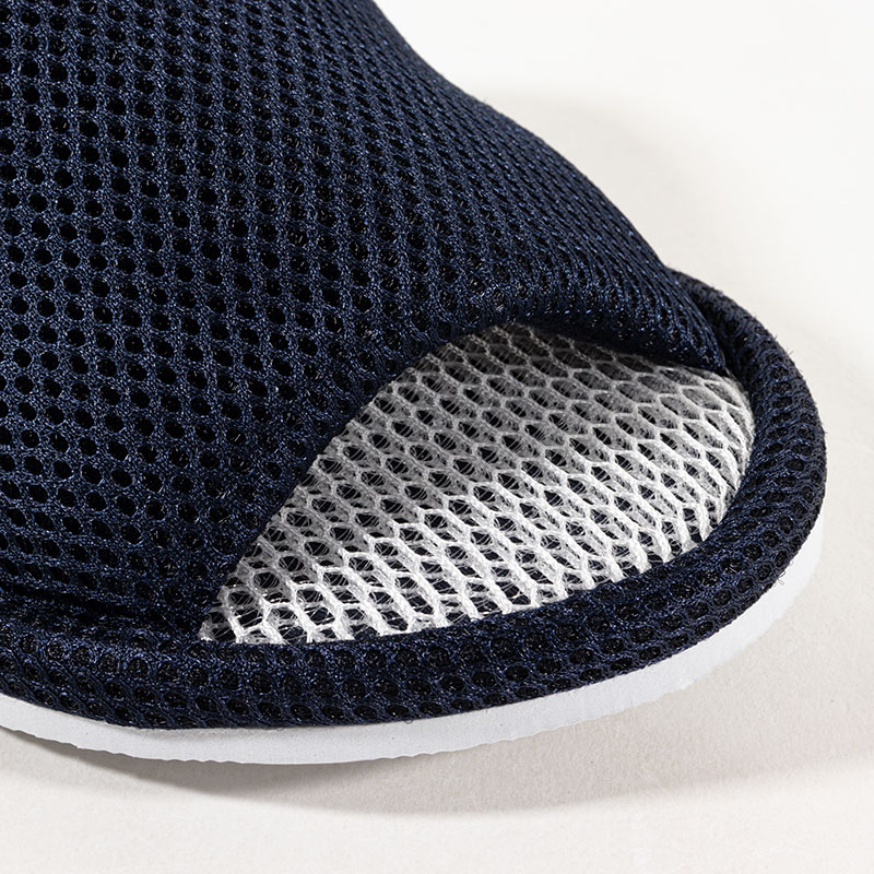 快適メッシュスリッパ L(25-27cm)ネイビー