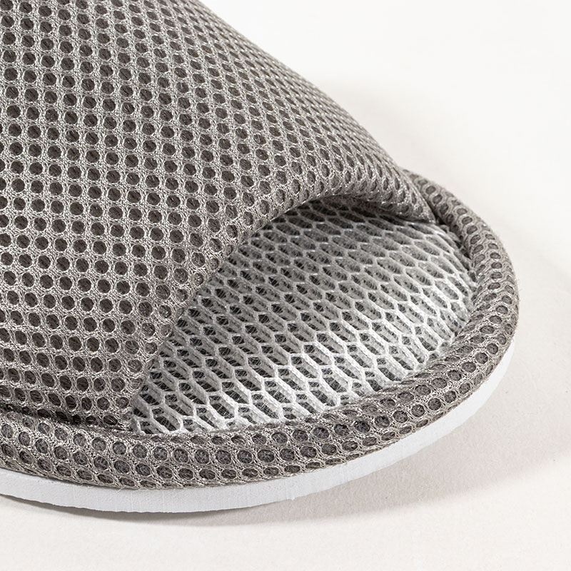 快適メッシュスリッパ L(25-27cm)グレー