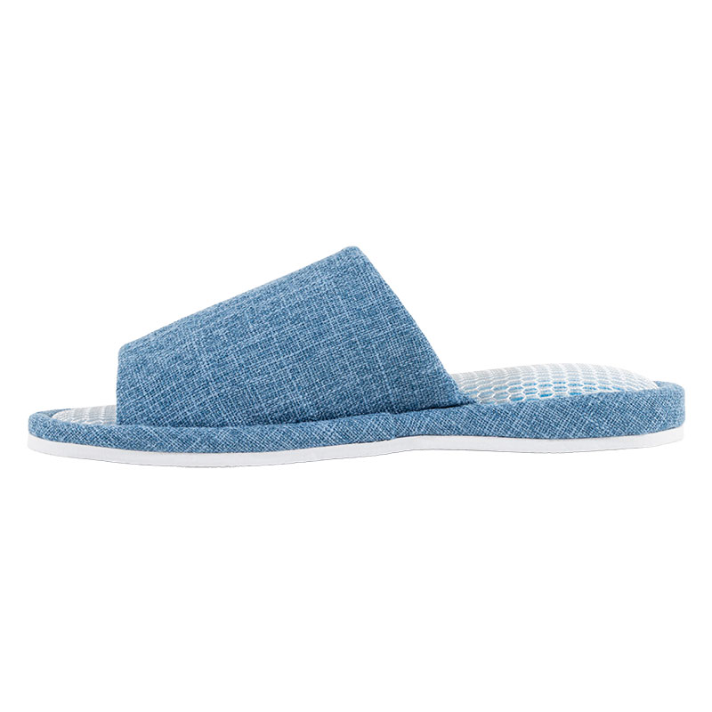 快適メッシュスリッパ L(25-27cm)ブルー