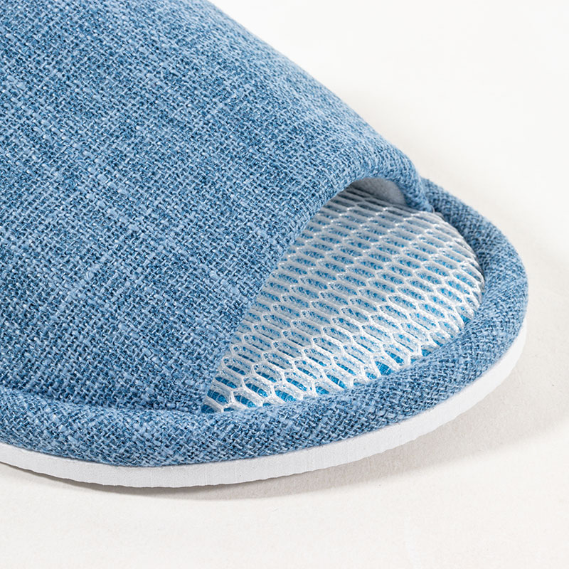快適メッシュスリッパ L(25-27cm)ブルー