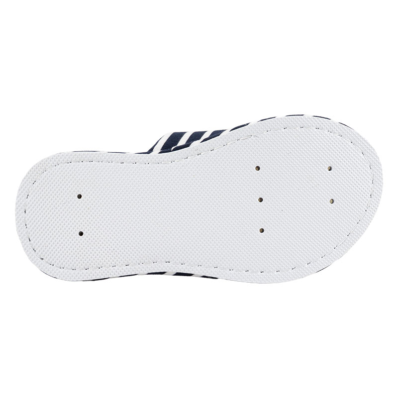 快適メッシュスリッパ L(25-27cm)ボーダーネイビー