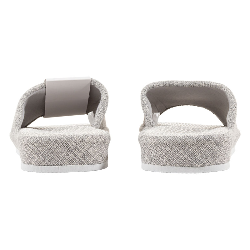 フィットする 年中快適スリッパ M(23-25cm)グレー