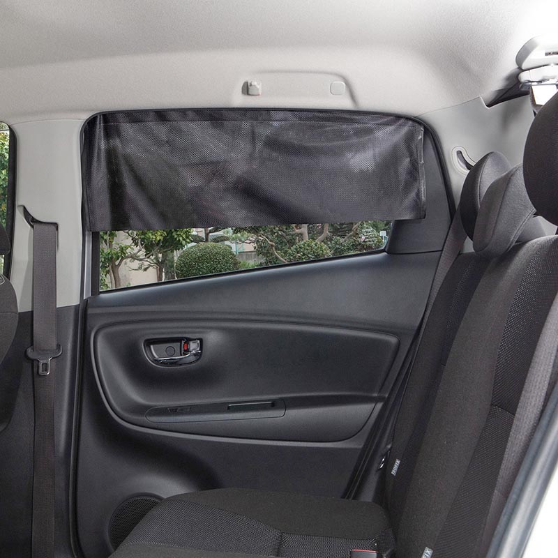 マグネットメッシュカーテン M 約幅70×高さ52cm 2枚入