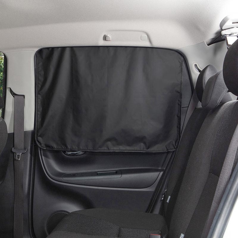 車内の温度が上がりにくい マグネットメッシュカーテン L 約幅80×高さ52cm 2枚入