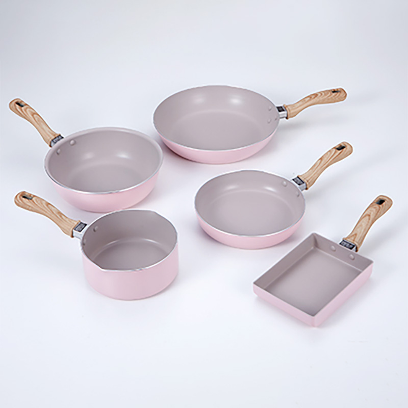 デイリークック フライパン 20cm ガス火・IH対応 ピンク IHFP20-26SSPK