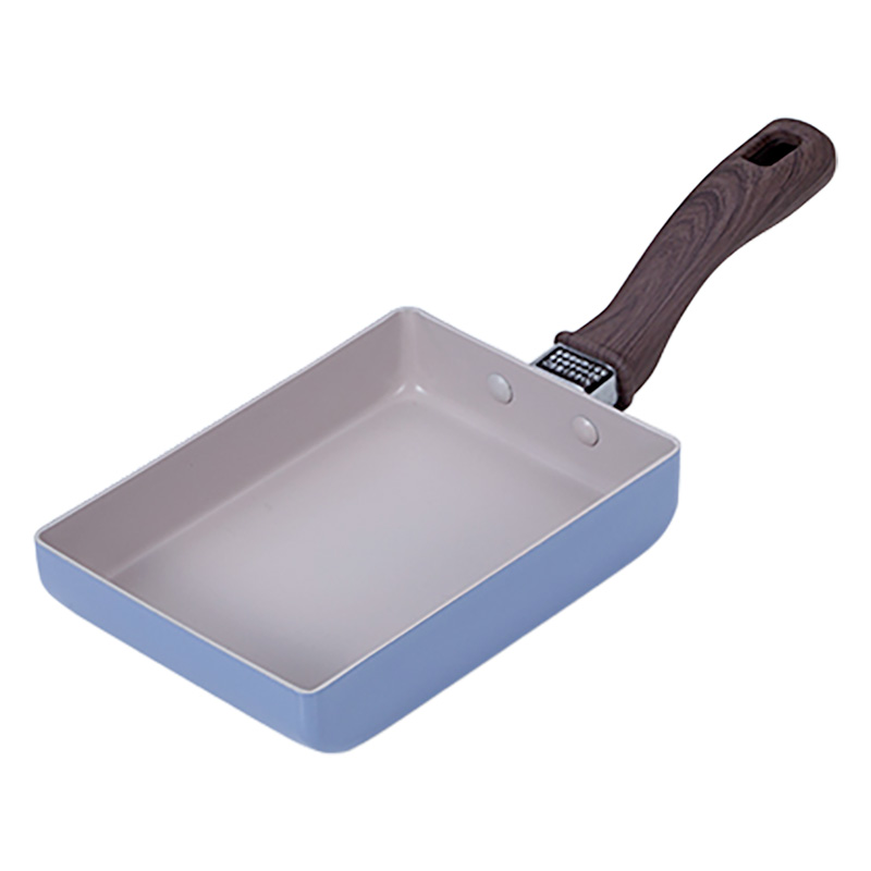 デイリークック 玉子焼き 12×17cm ガス火・IH対応 ブルー IHEP1217-26SS