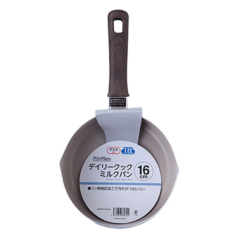 デイリークック ミルクパン 16cm ガス火・IH対応 ブルーIHSHP16-26SSBL