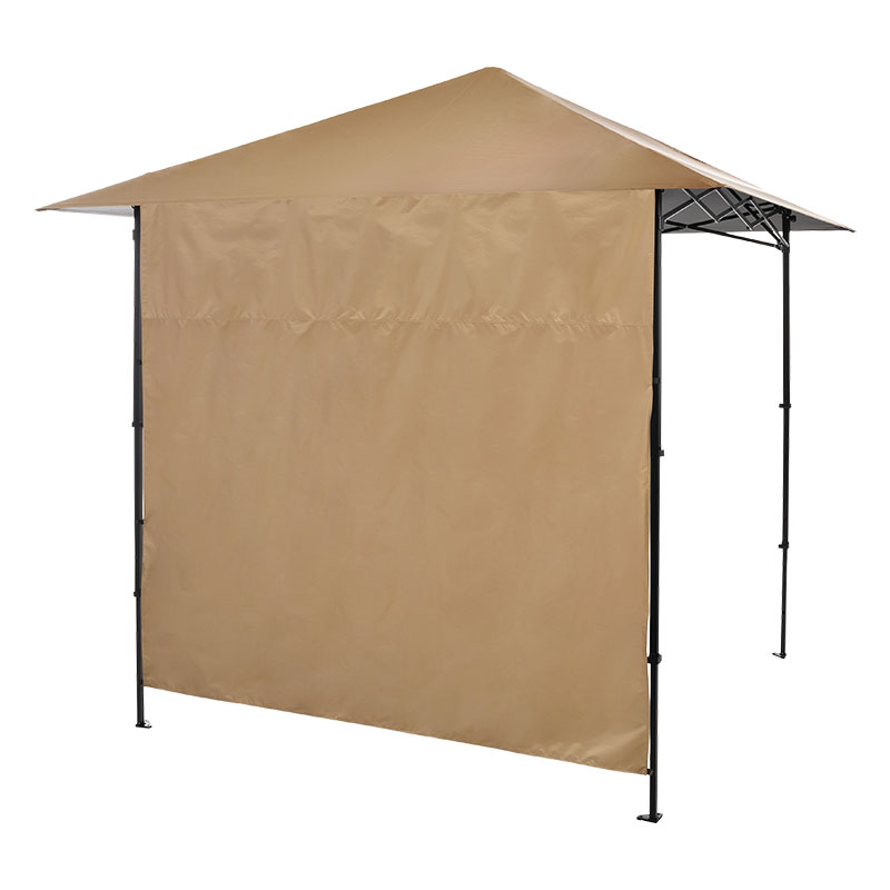 ブラックシールドタープ ワイドオーニング専用 サイドシート 200cmサイズ用 グレージュ